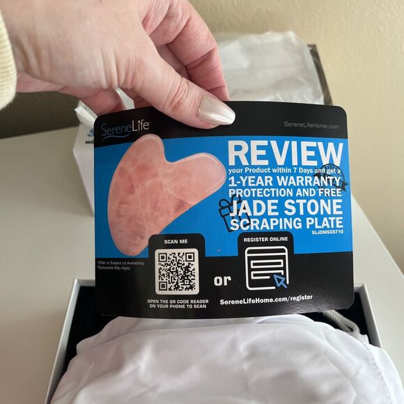 SereneLife Smart Eye Massager with Heat & Pressure Point Therapy Mask - Picture 11 of 16